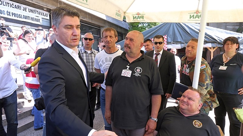 Predsjednik Vlade Milanović o sastanku s braniteljima:  Branitelji su važni, ali ultimatumi nisu dobri  i ne vode nikamo